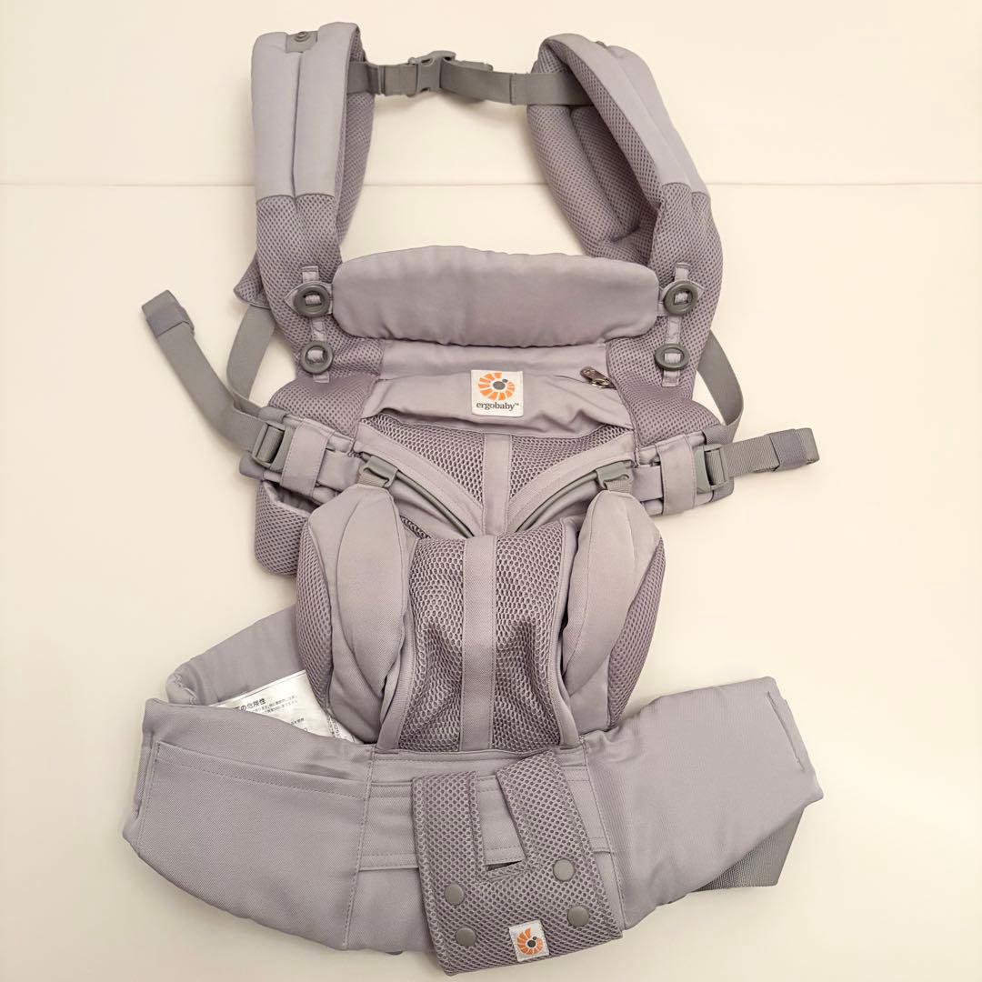 ergobaby OMNI 360 抱っこ紐 グレー　クールエアー　メッシュ
