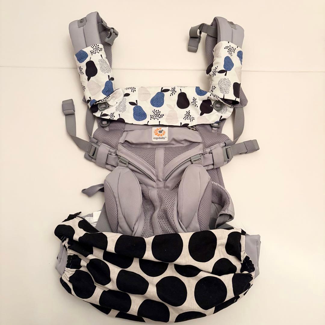 ergobaby OMNI 360 抱っこ紐 グレー　クールエアー　メッシュ