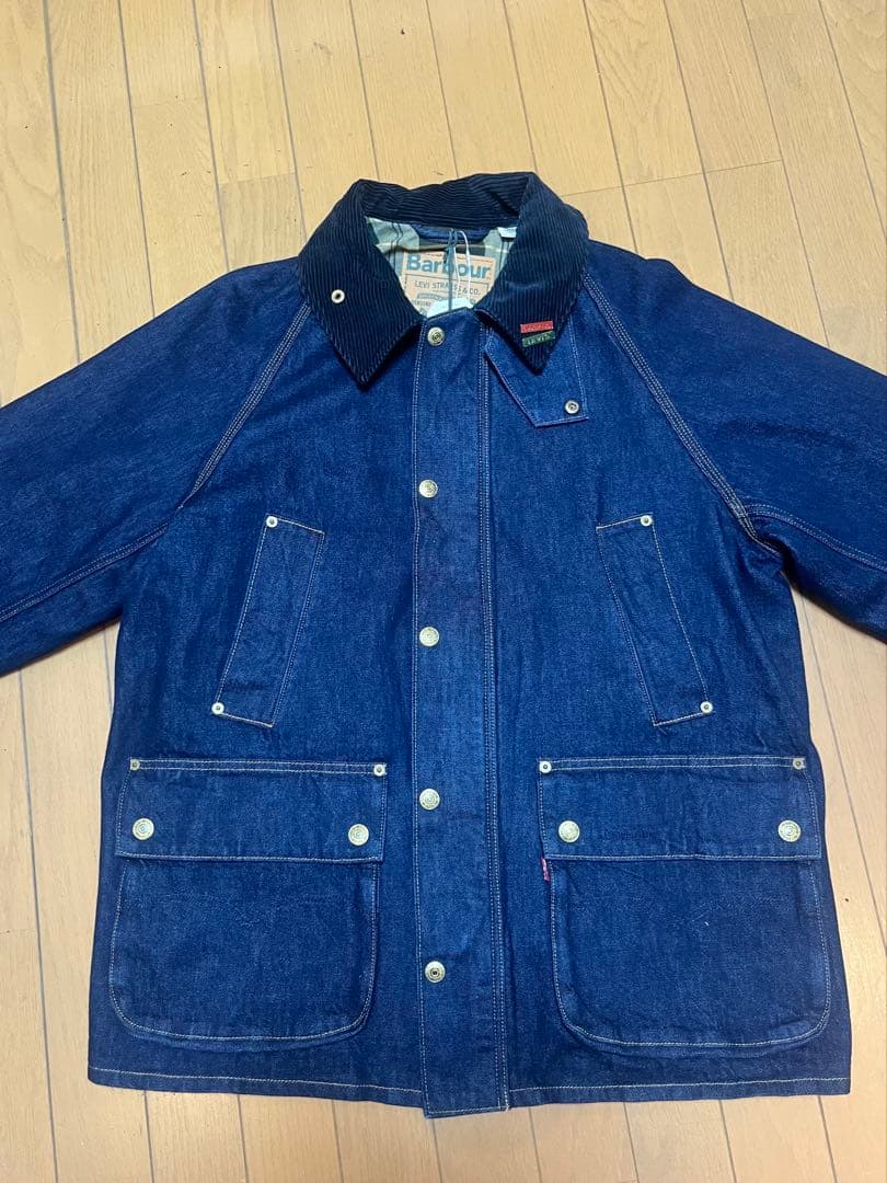 Levi's × Barbour os bedale denim jacket