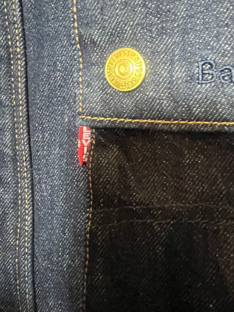 Levi's × Barbour os bedale denim jacket
