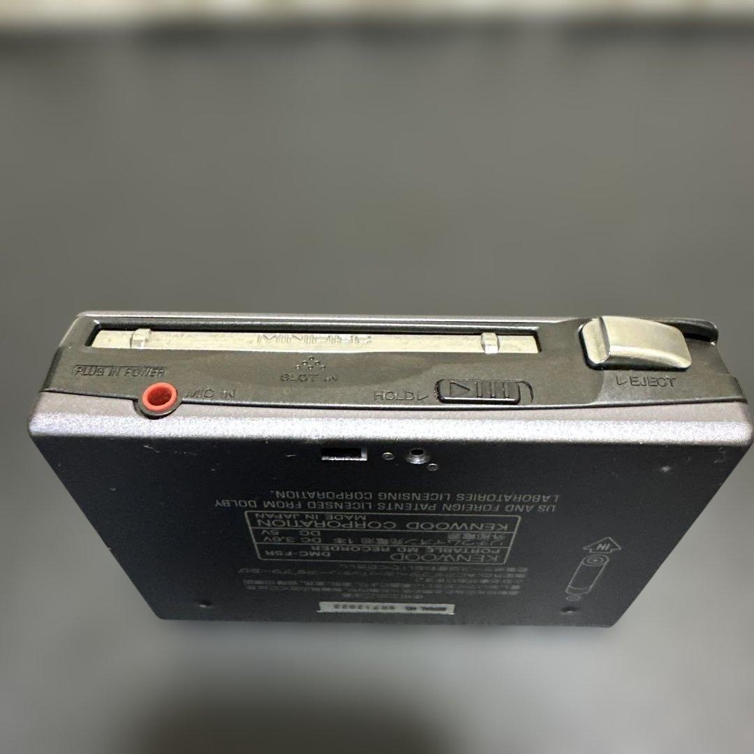 KENWOOD ポータブルMDレコーダー DMC-F5R ジャンク　現状品