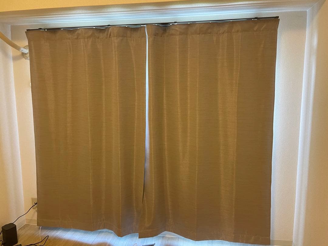 七層構造防音カーテン コーズプレミア幅110cm×丈178cm グレーベージュ
