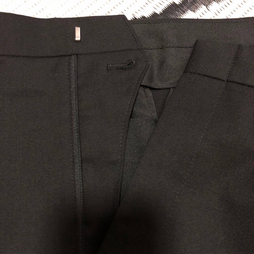 メンズスーツ黒大きいサイズスラックス２本