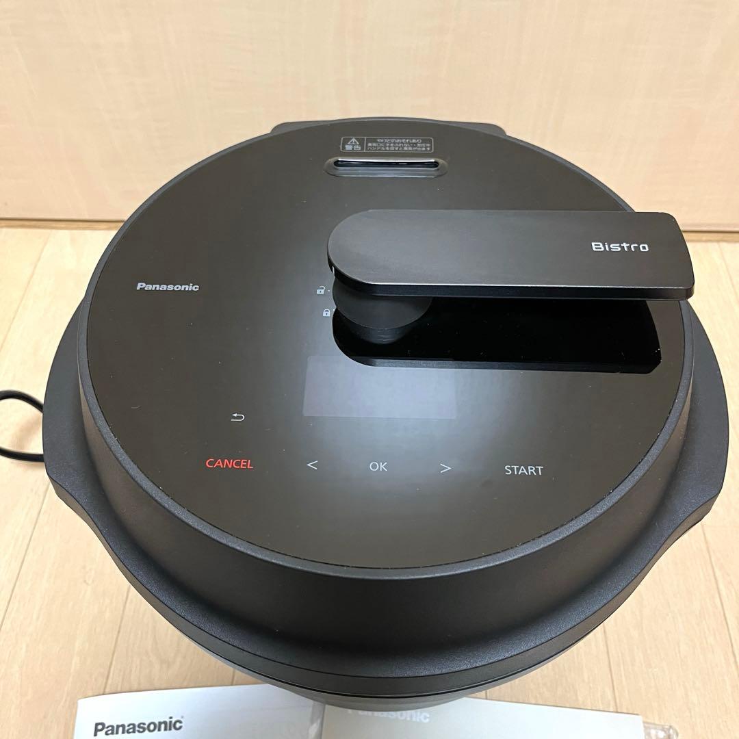 【美品】Panasonic Bistro 電気圧力鍋 NF-AC1000-K