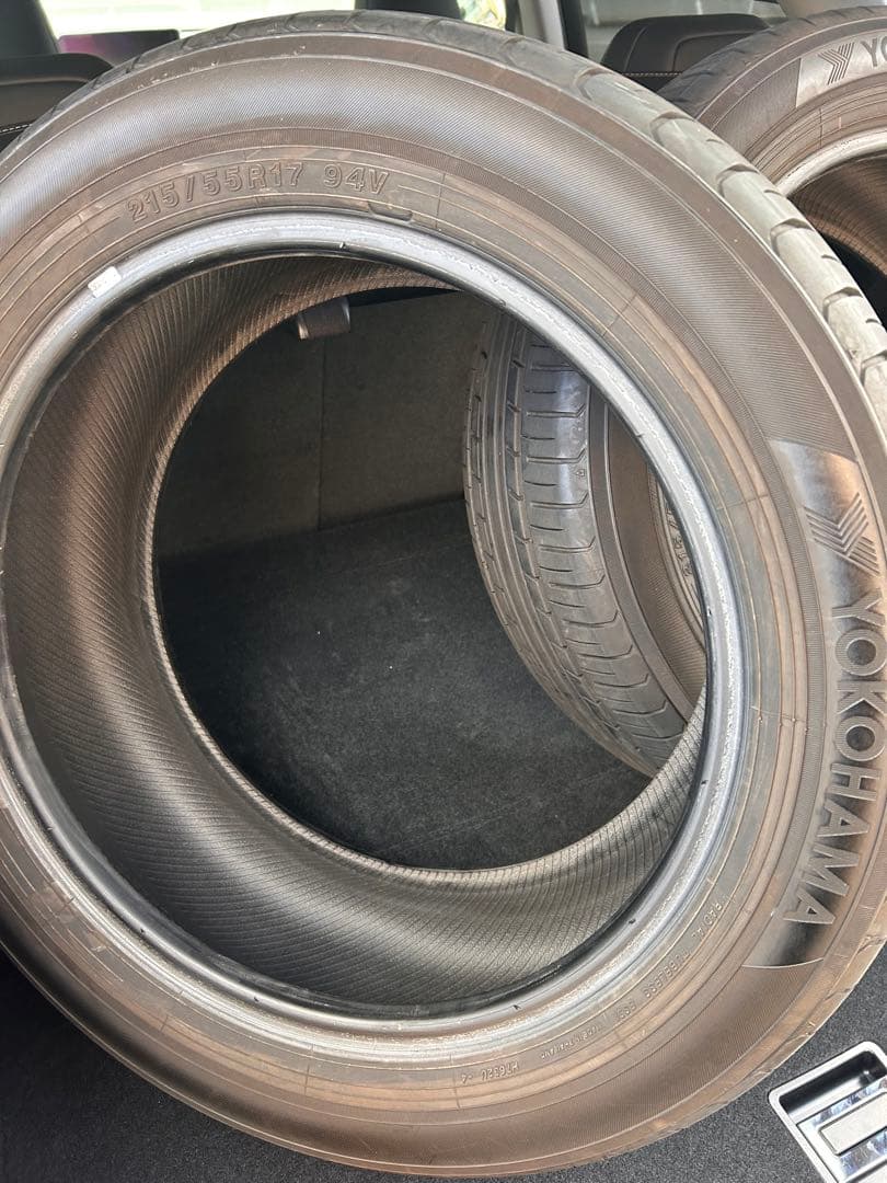 送料無料　215/55R17 ヨコハマ　2本セット