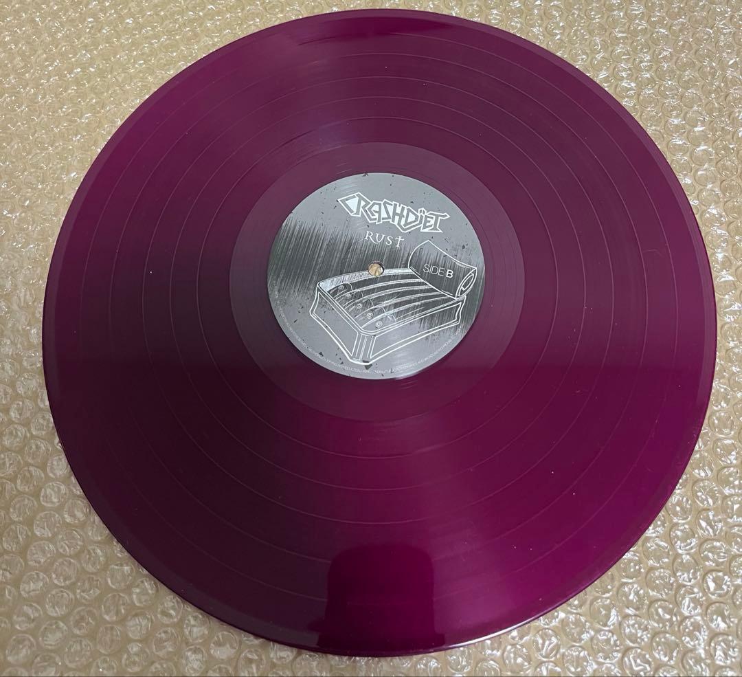 Crashdïet グラム・メタル メンバーサイン入りレコード 廃盤 LP