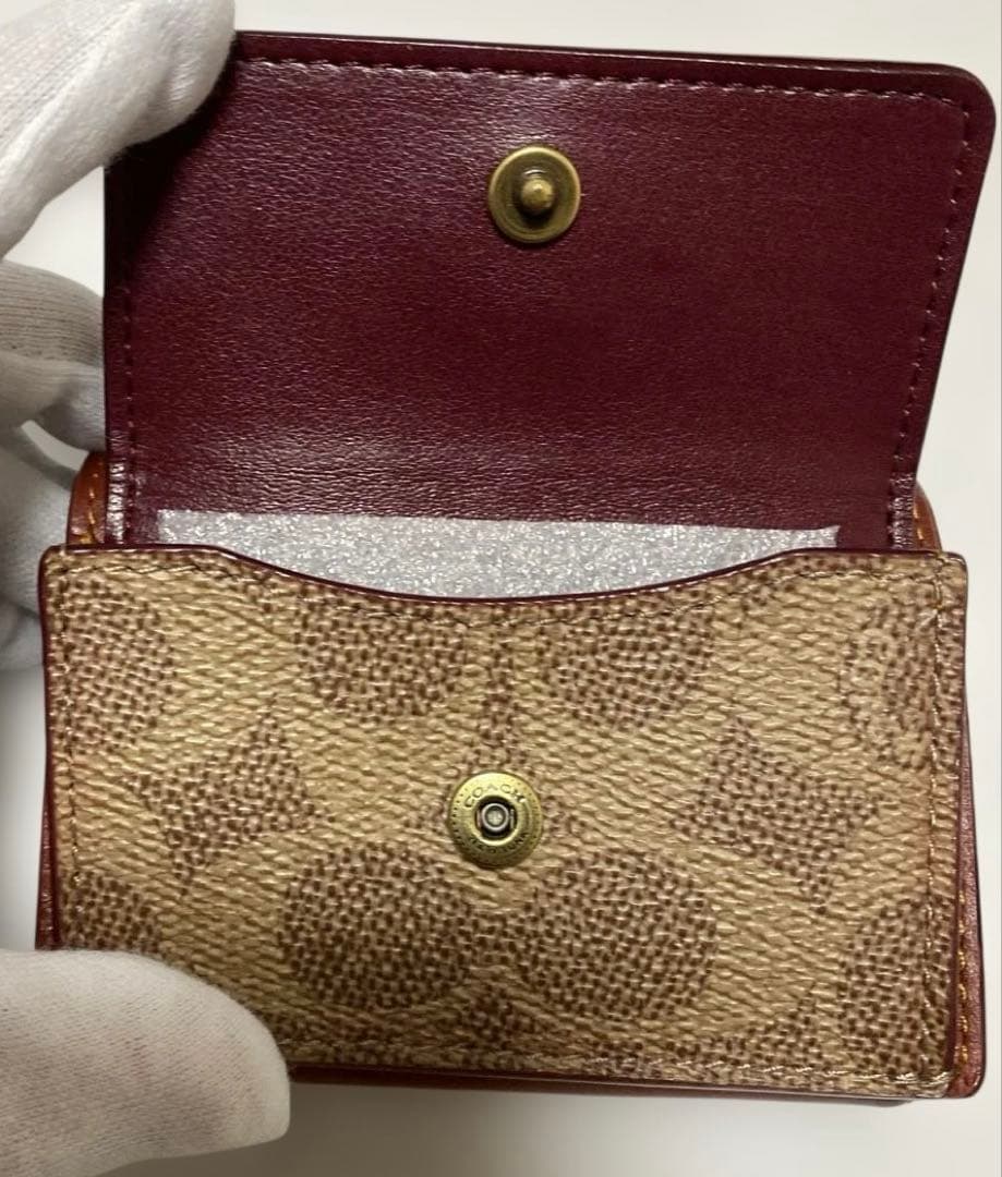 未使用品　COACH 　コーチ　折財布