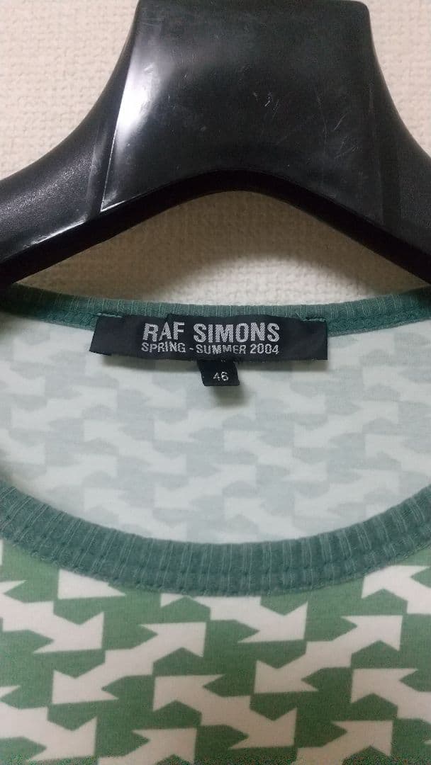 ラフシモンズ　Raf simons 幾何学模様 半袖Tシャツ 100%コットン