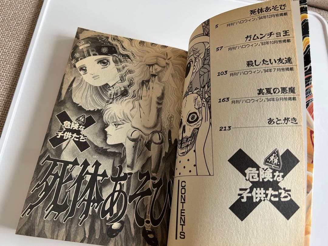 【 かなりレア!? なホラー漫画 初版本 】 死体あそび 日菜さちこ
