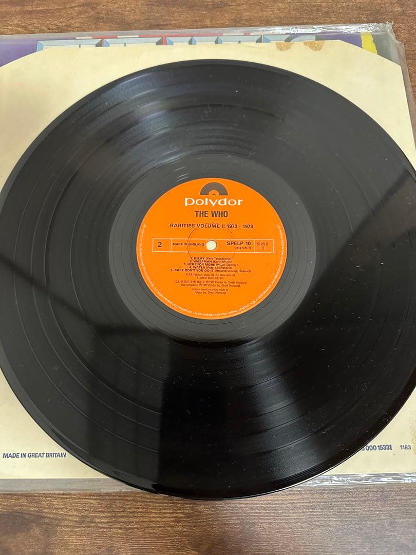 The Who 7点レコードセット