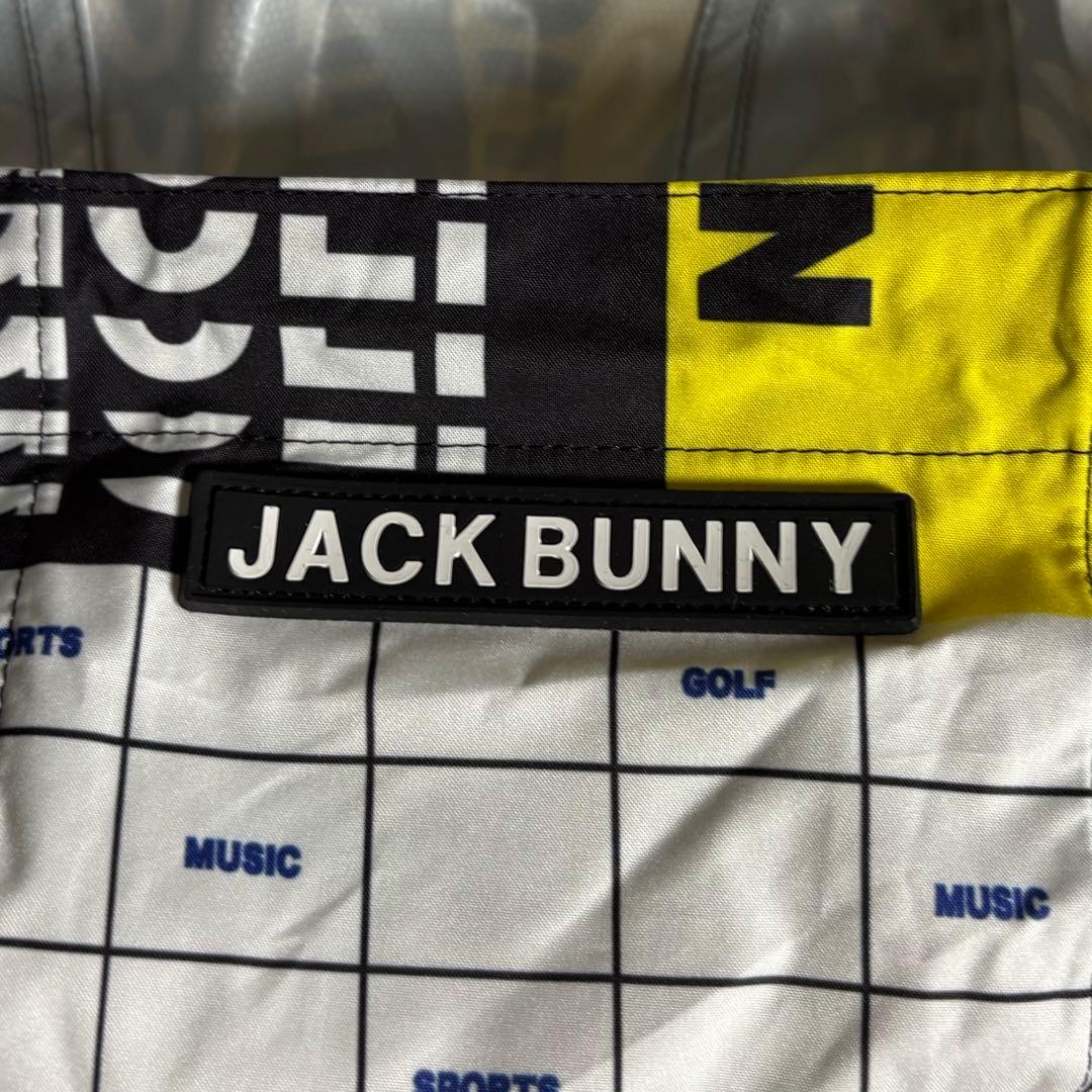 美品 JACK BUNNY ブロックタイポプリント Wジップ ブルゾン パーカー