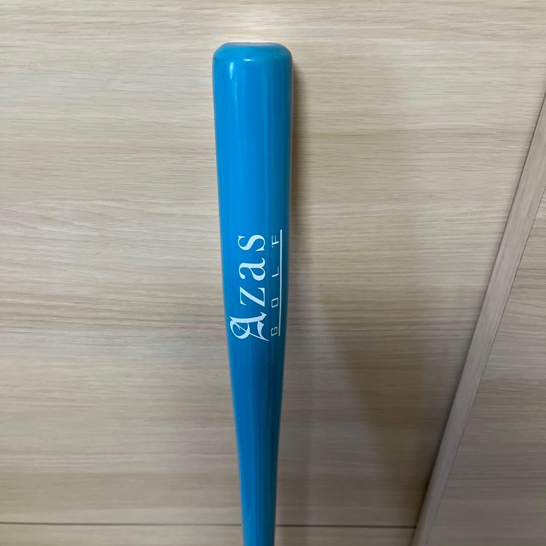 アザス　ゴルフ練習器具　ツアープロ　長さ50インチモデル (ブルー/白)