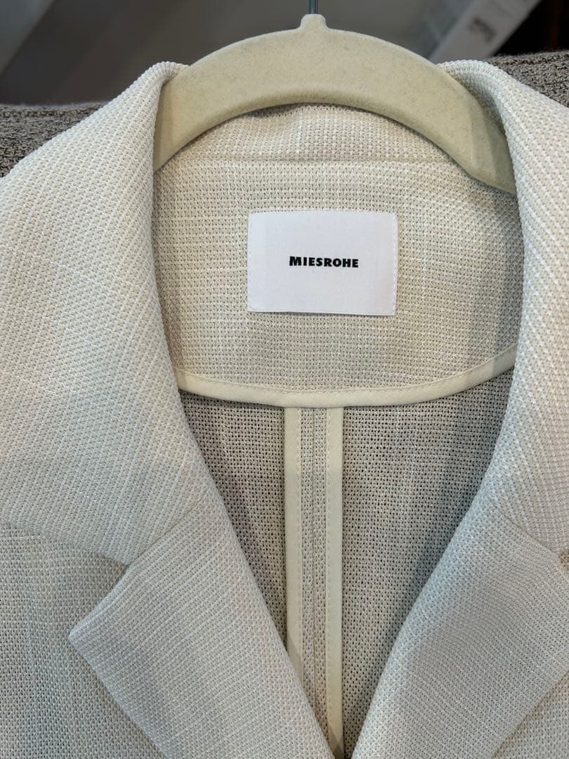 miesrohe コンフォートカラミ織りジャケット