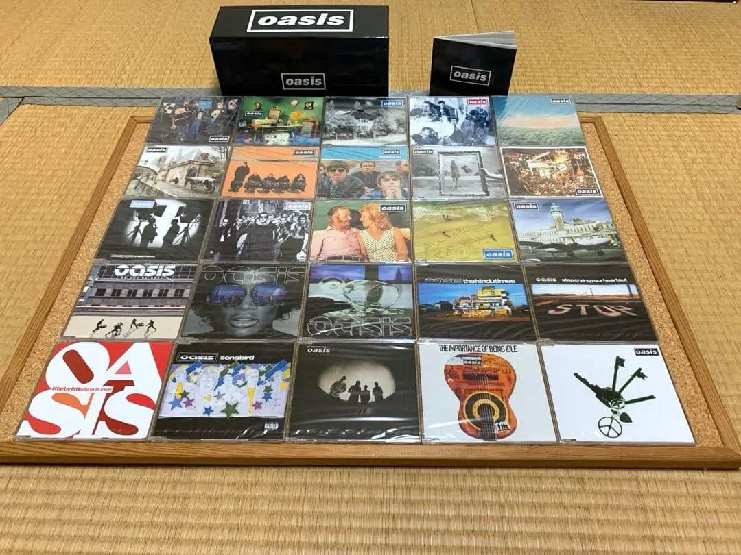 ⭐︎oasis全CD未開封 日本限定シングルコレクション　ノエル&リアムTシャツ付