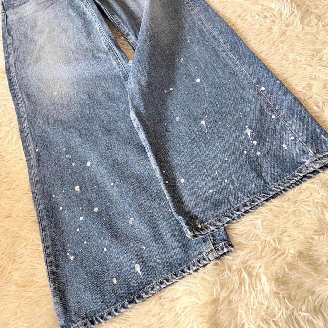 美品✨定価2.3万　オーセン　23AW LOW RISE WIDE LEG 別注