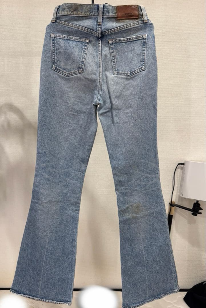 moussy mvs フレアデニム　ロング 26インチ