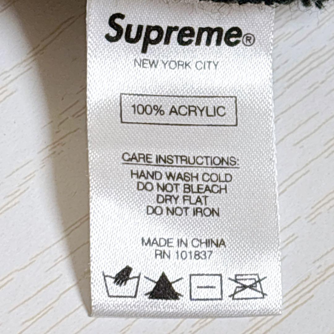Supreme シュプリーム　ニット帽　ビーニー　リキッドソード　ブラック　黒