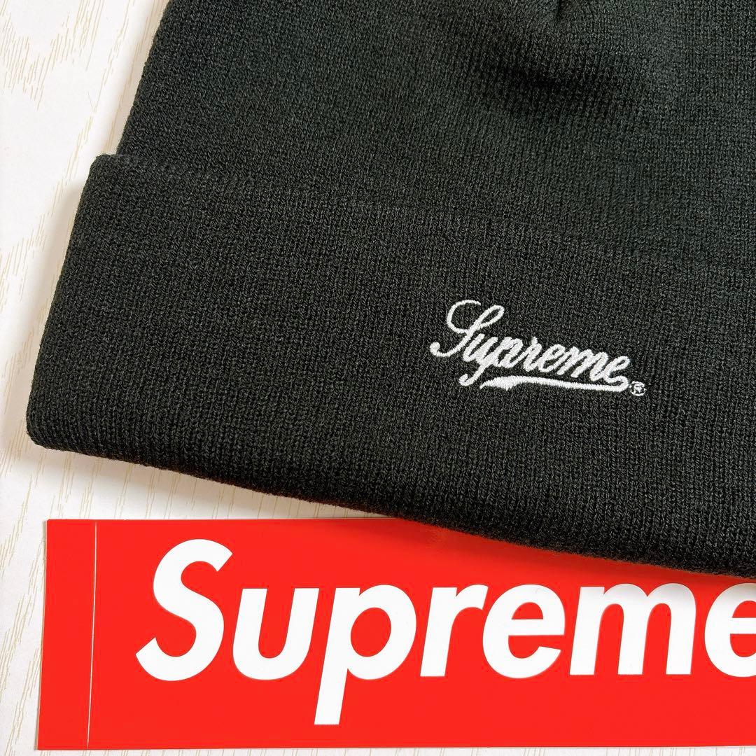 Supreme シュプリーム　ニット帽　ビーニー　リキッドソード　ブラック　黒