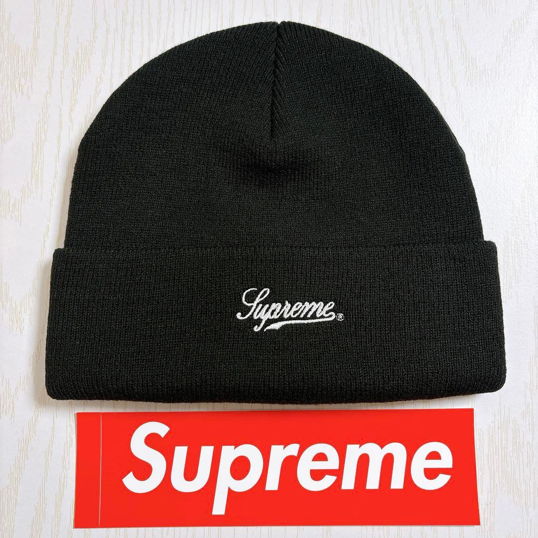 Supreme シュプリーム　ニット帽　ビーニー　リキッドソード　ブラック　黒