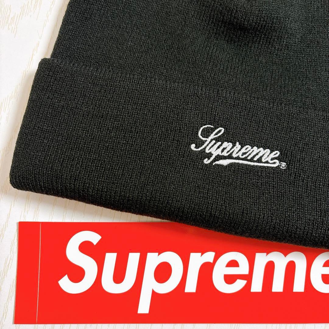 Supreme シュプリーム　ニット帽　ビーニー　リキッドソード　ブラック　黒