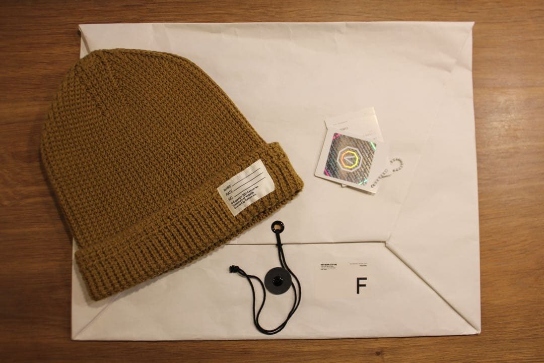 visvim cotton beanie ビーニー MUSTARD