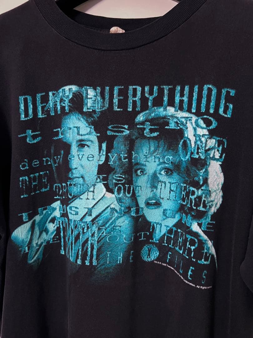 X-files 1995 90s ムービー ヴィンテージ Tシャツ