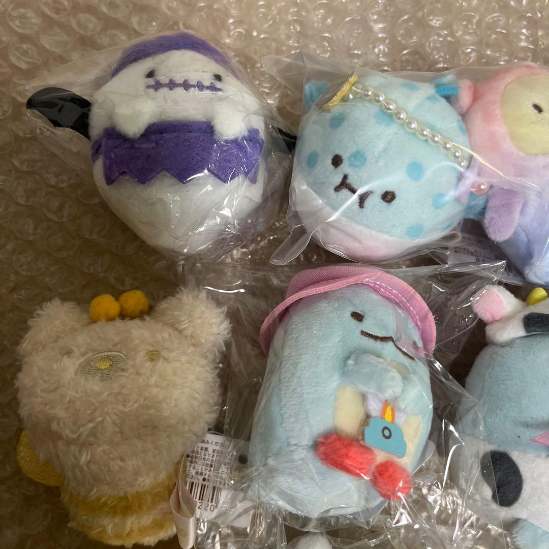 すみっコぐらし　てのりぬいぐるみ まとめ売り　11点　リラックマ