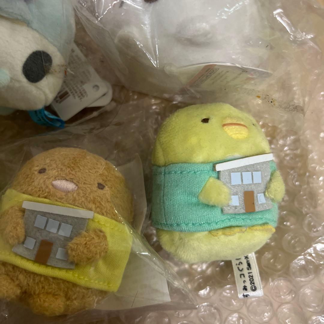 すみっコぐらし　てのりぬいぐるみ まとめ売り　11点　リラックマ