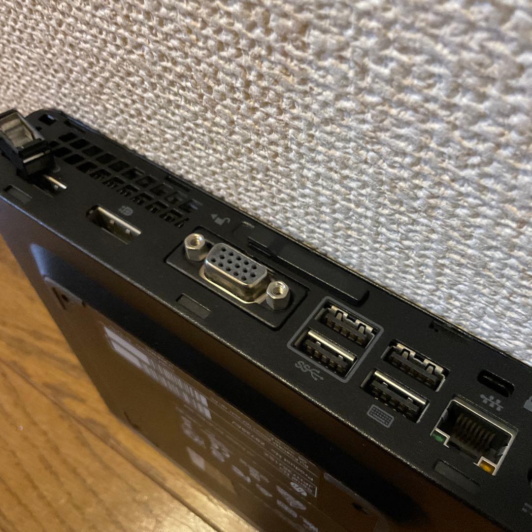 ミニPC hp elitedesk 800 G3 DM 35W i5-6500T 8GB