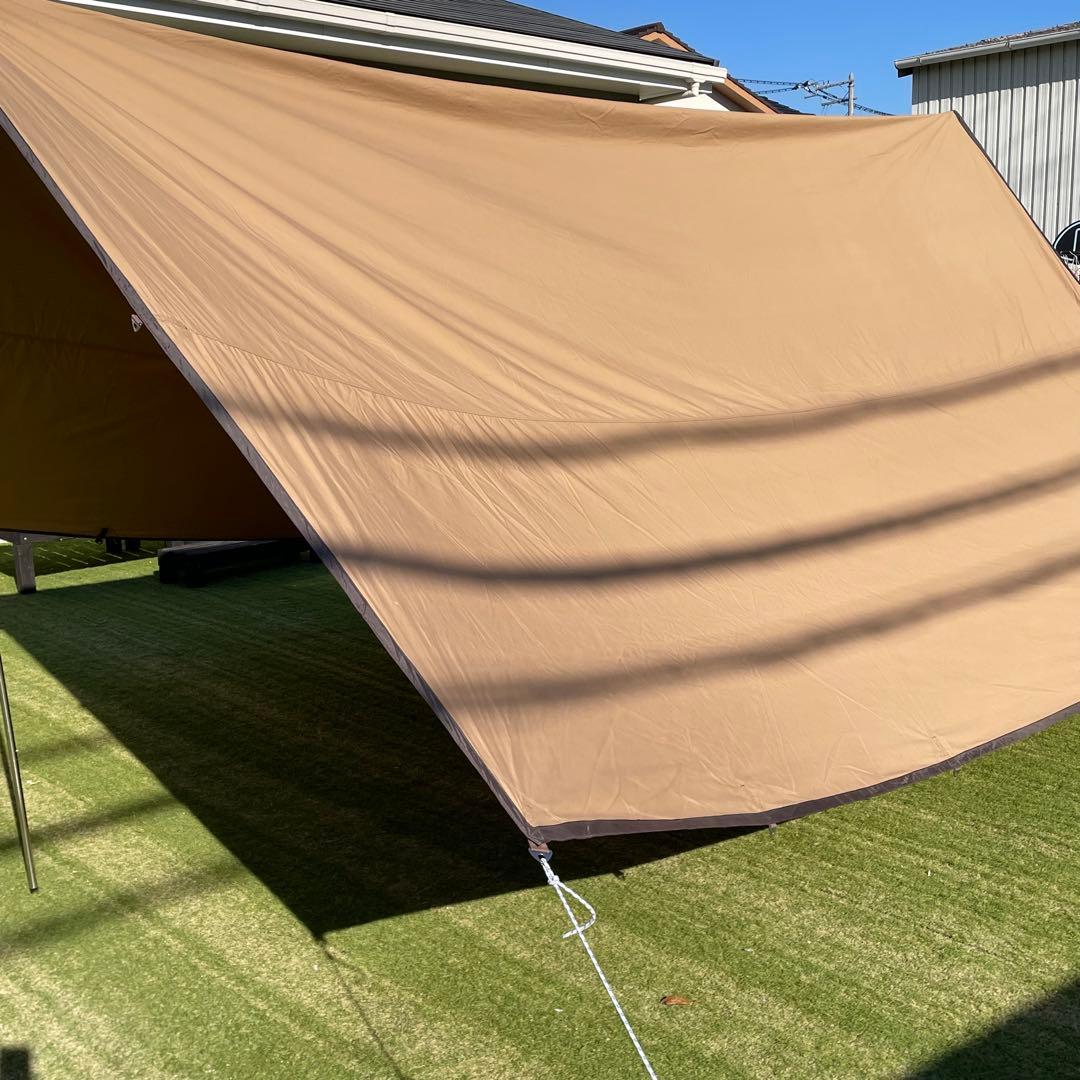 美品 tent-Mark DESIGNS　焚火タープ TC マルチコネクトレクタ