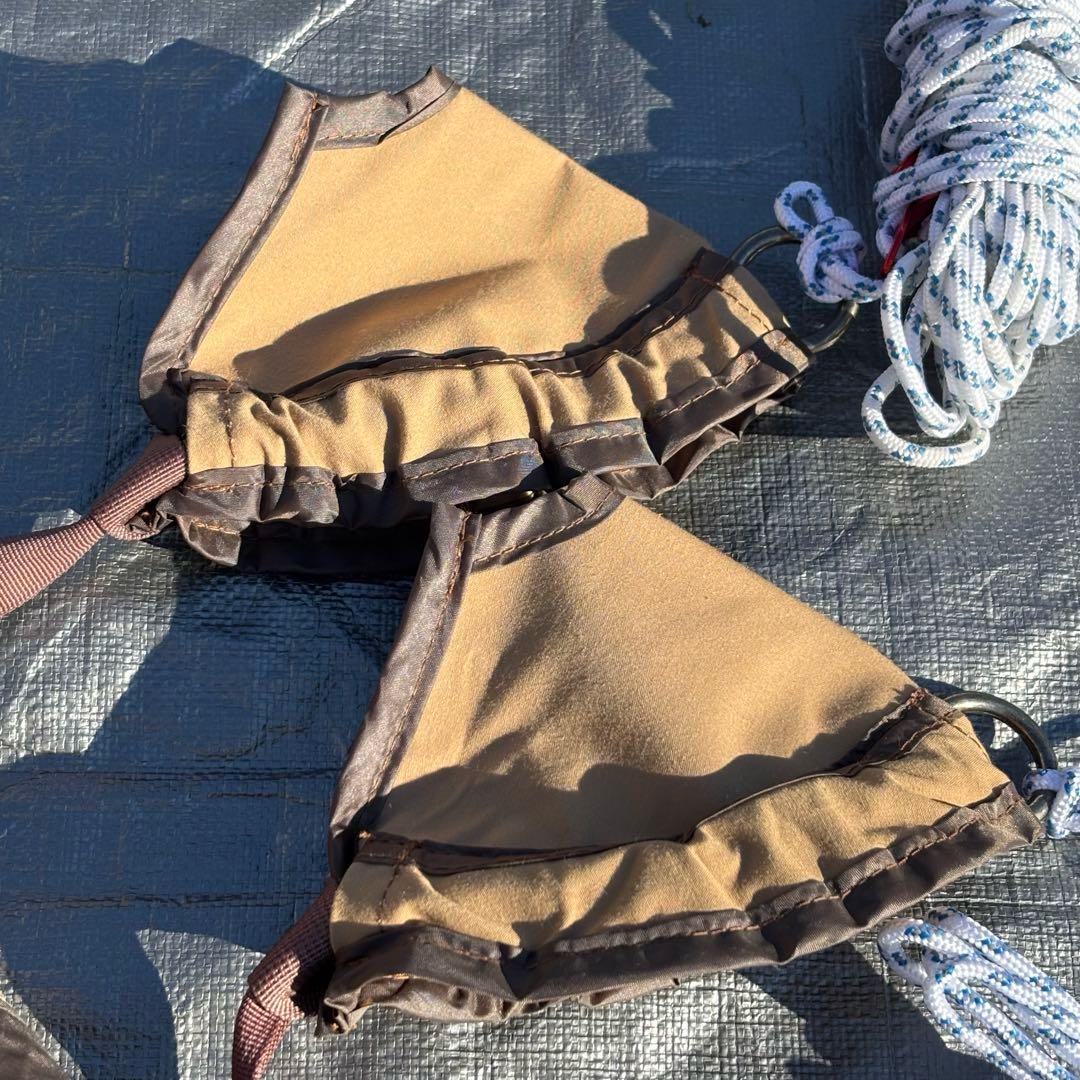 美品 tent-Mark DESIGNS　焚火タープ TC マルチコネクトレクタ