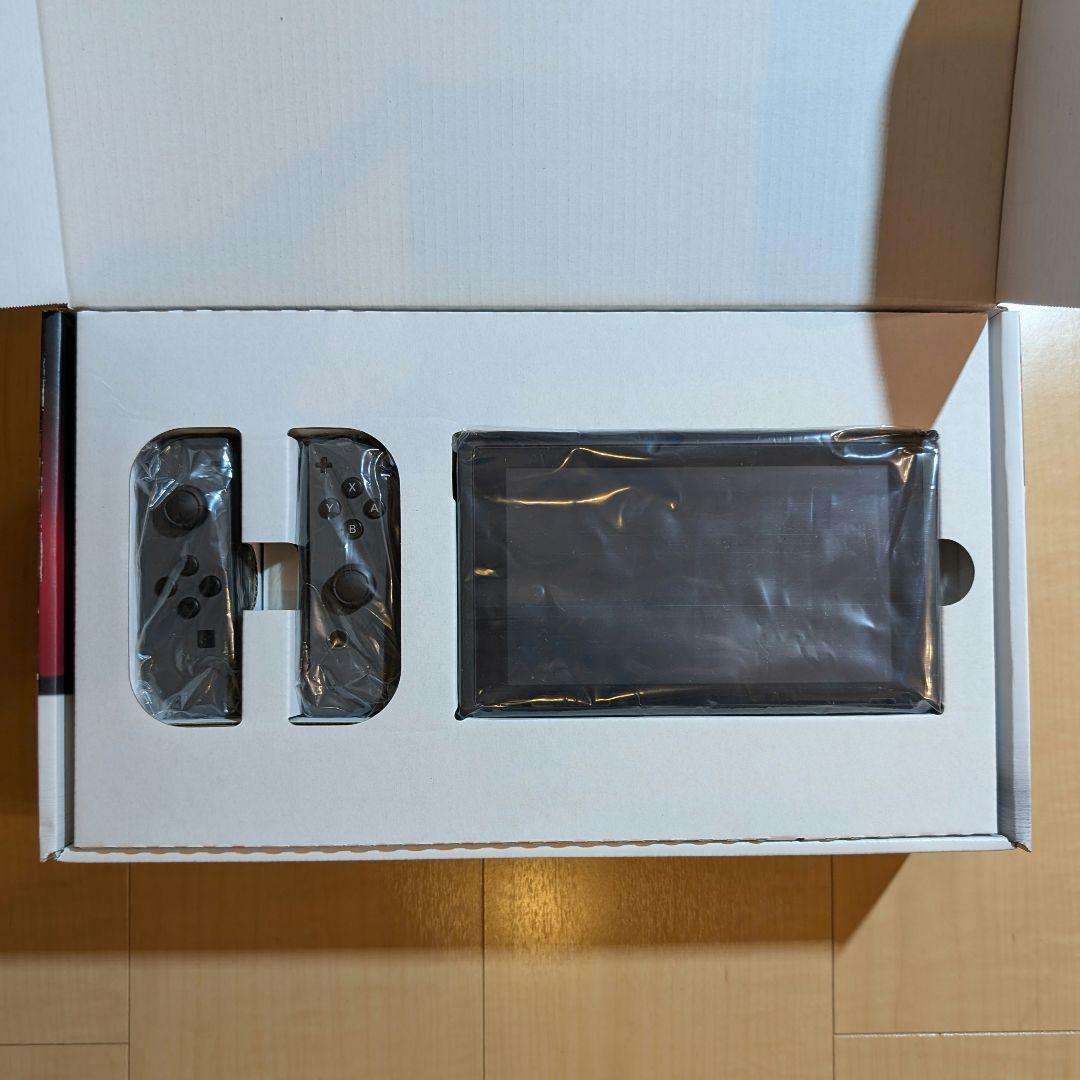 Nintendo Switch 本体 グレー 400GB SDカード付