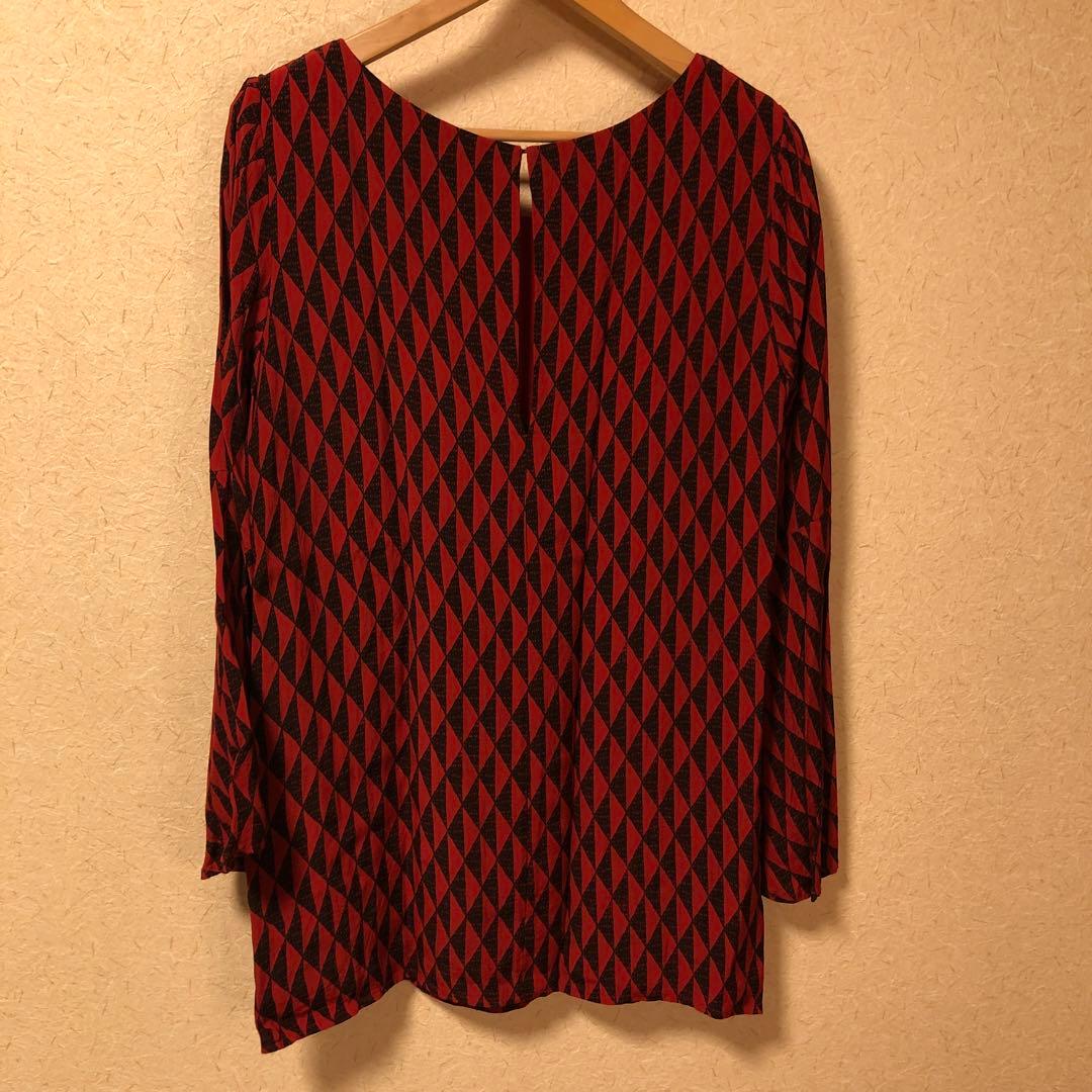 MANAOLA 2点セット⭐︎ブルーグレーオフショルトップスと赤のミニワンピ。