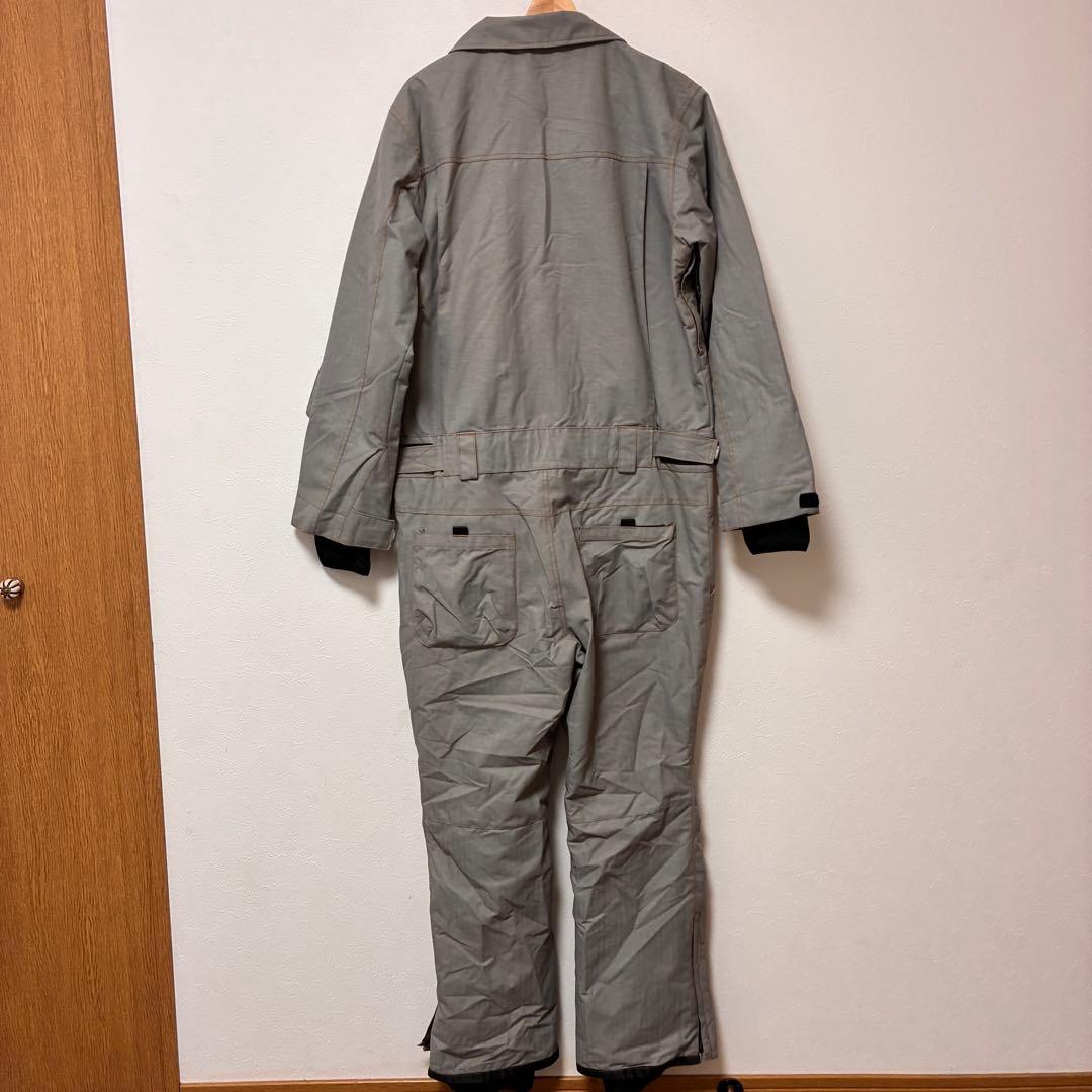 美品　ACC メンズ　スキー　スノボ　ウェア　つなぎ　M グレー　かっこいい