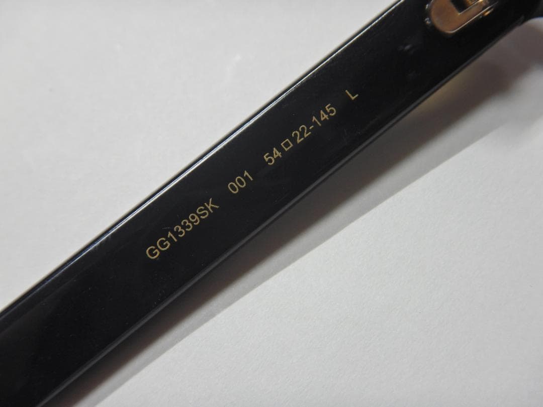み*ん様 GUCCI サングラス GG1339SK 001 ケース付き