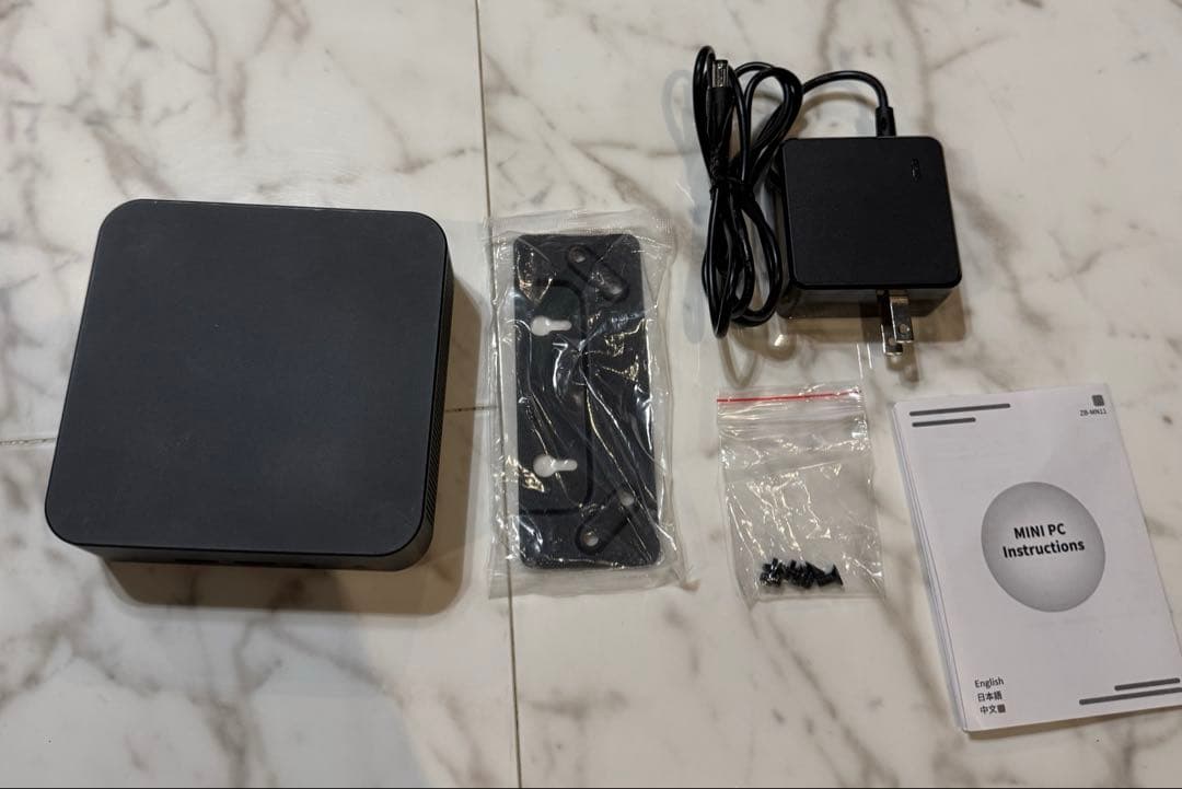 ミニPC Bluetoothキーボード 、マウス ケーブル 4点セット