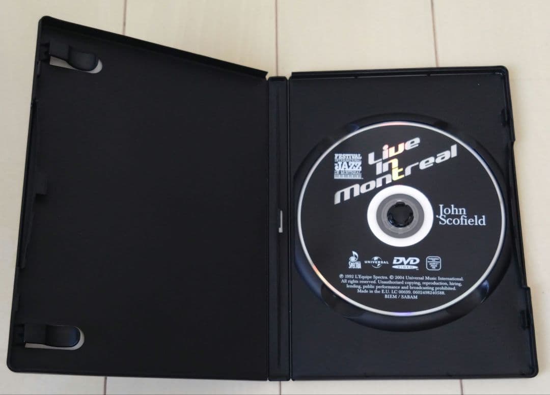 John Scofield 　ジョン・スコフィールド　DVD 2枚まとめて