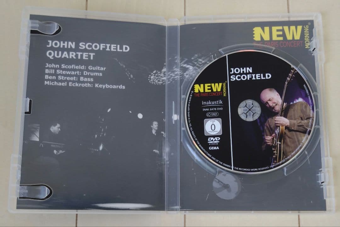 John Scofield 　ジョン・スコフィールド　DVD 2枚まとめて