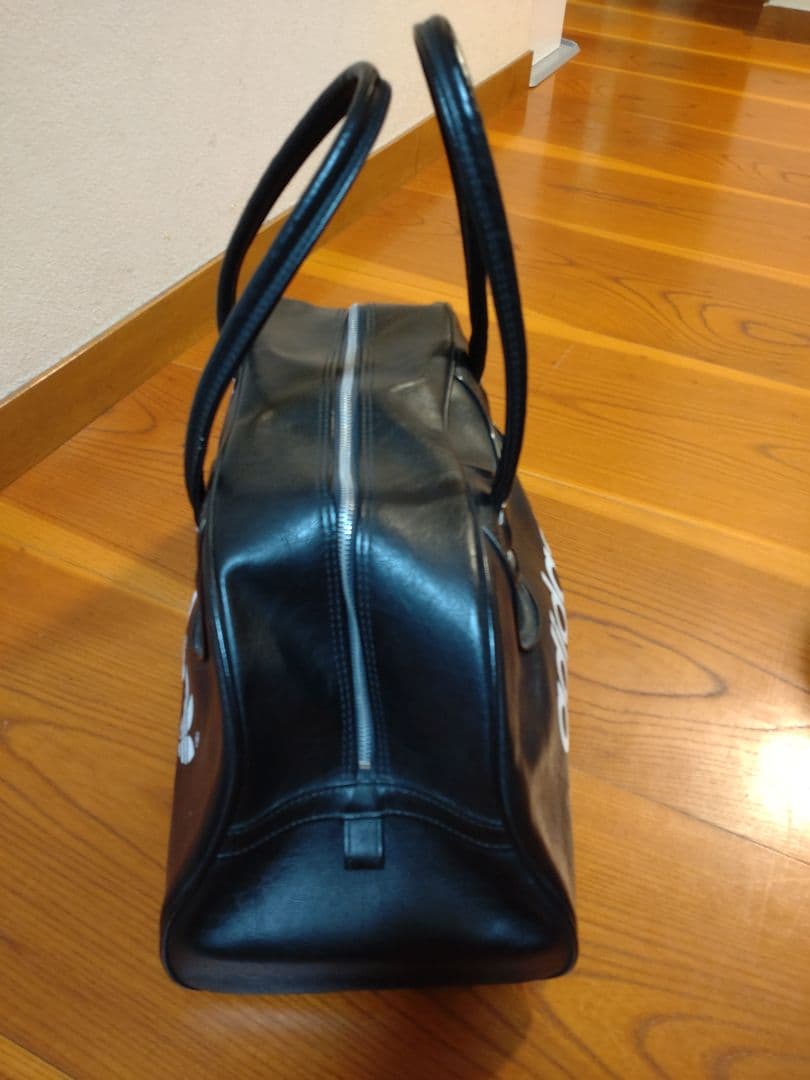 希少 ヴィンテージ adidas アディダス　レザーボストンバッグ