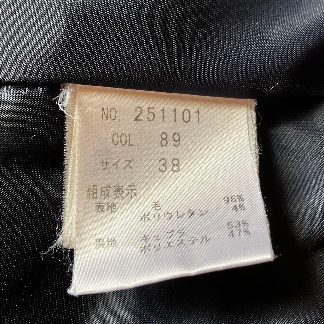 セオリーリュクス　theory luxe　ブラックウール　テーラードジャケット