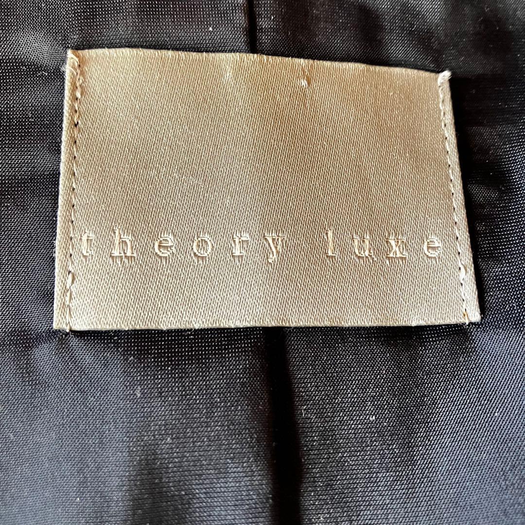 セオリーリュクス　theory luxe　ブラックウール　テーラードジャケット