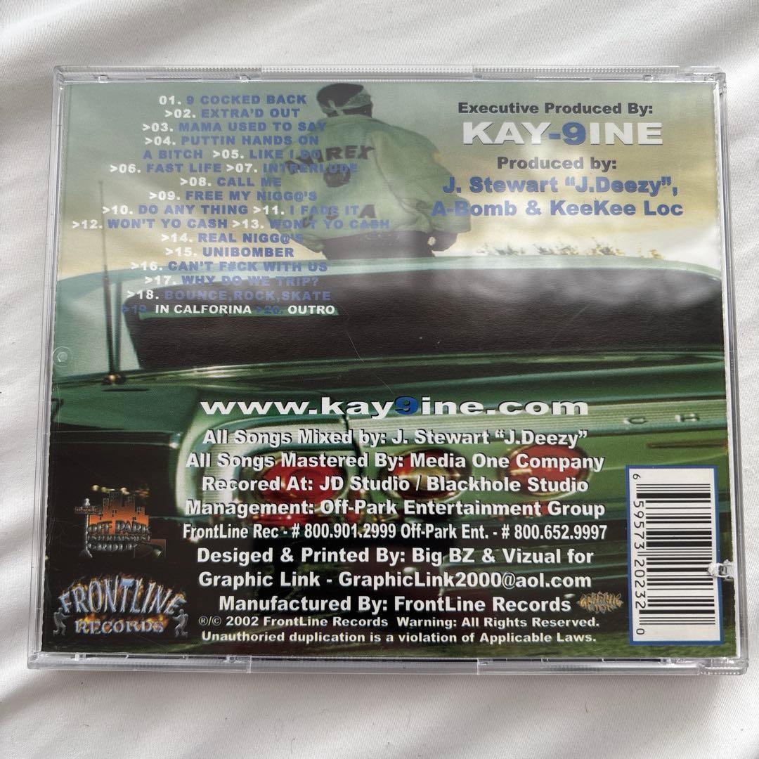 洋楽 KAY-9INE THE 9 COCKED BACK