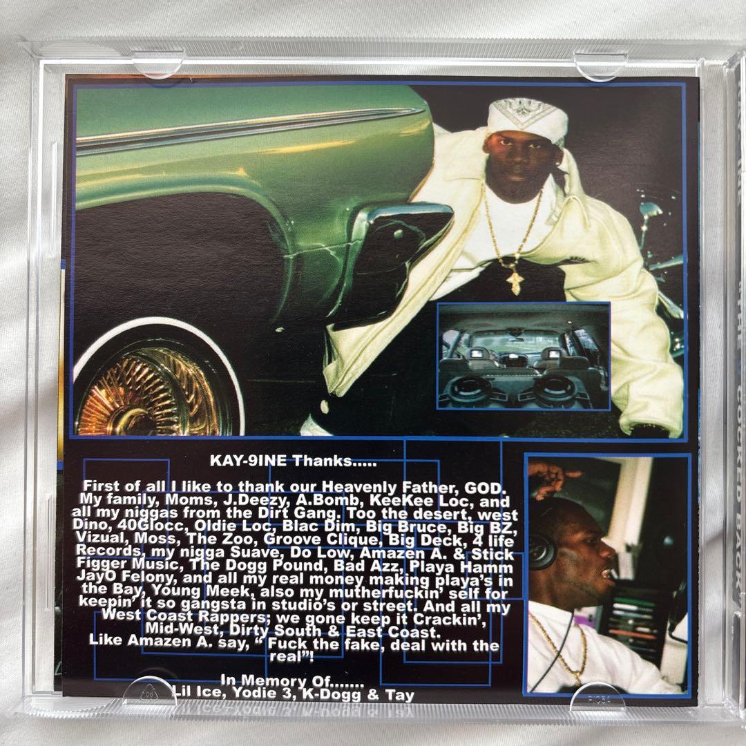洋楽 KAY-9INE THE 9 COCKED BACK
