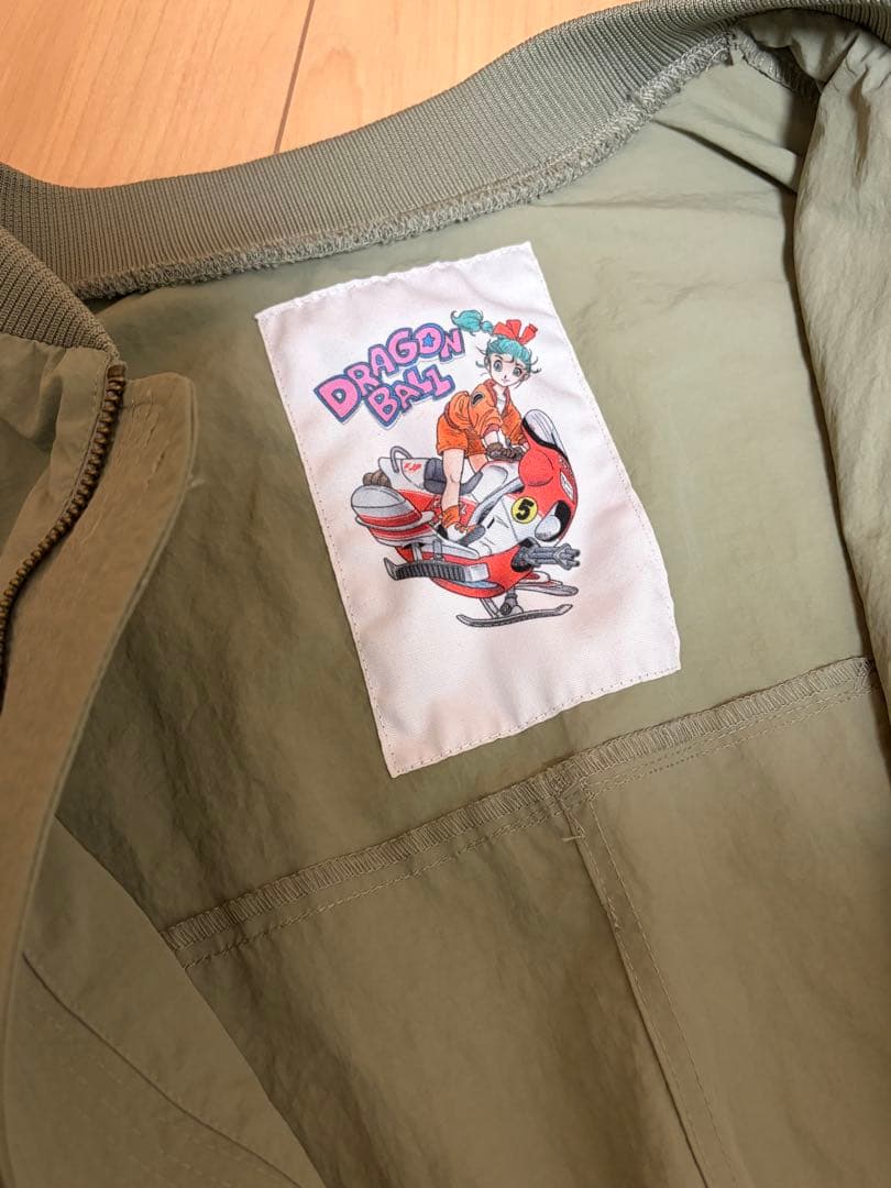 ドラゴンボール ブルマ 四星球 MA-1 ブルゾン ジャンパー