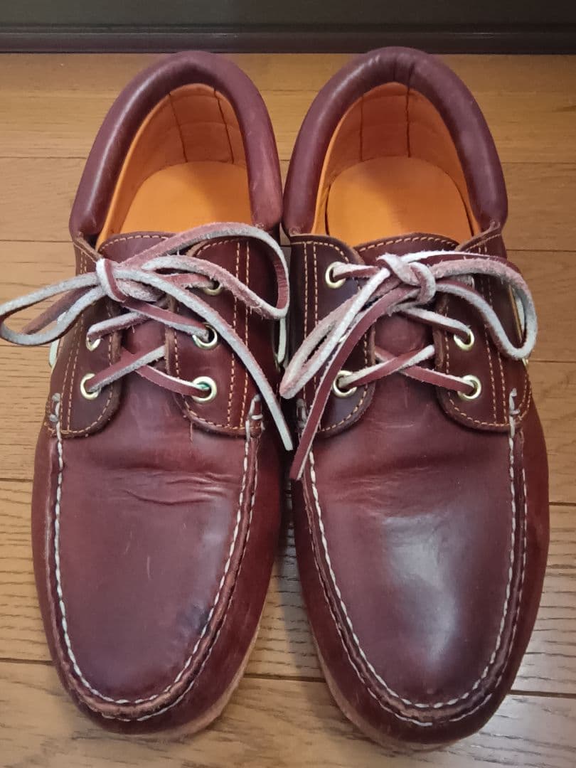 timberland 3eye モカシン デッキシューズ 匿名配送