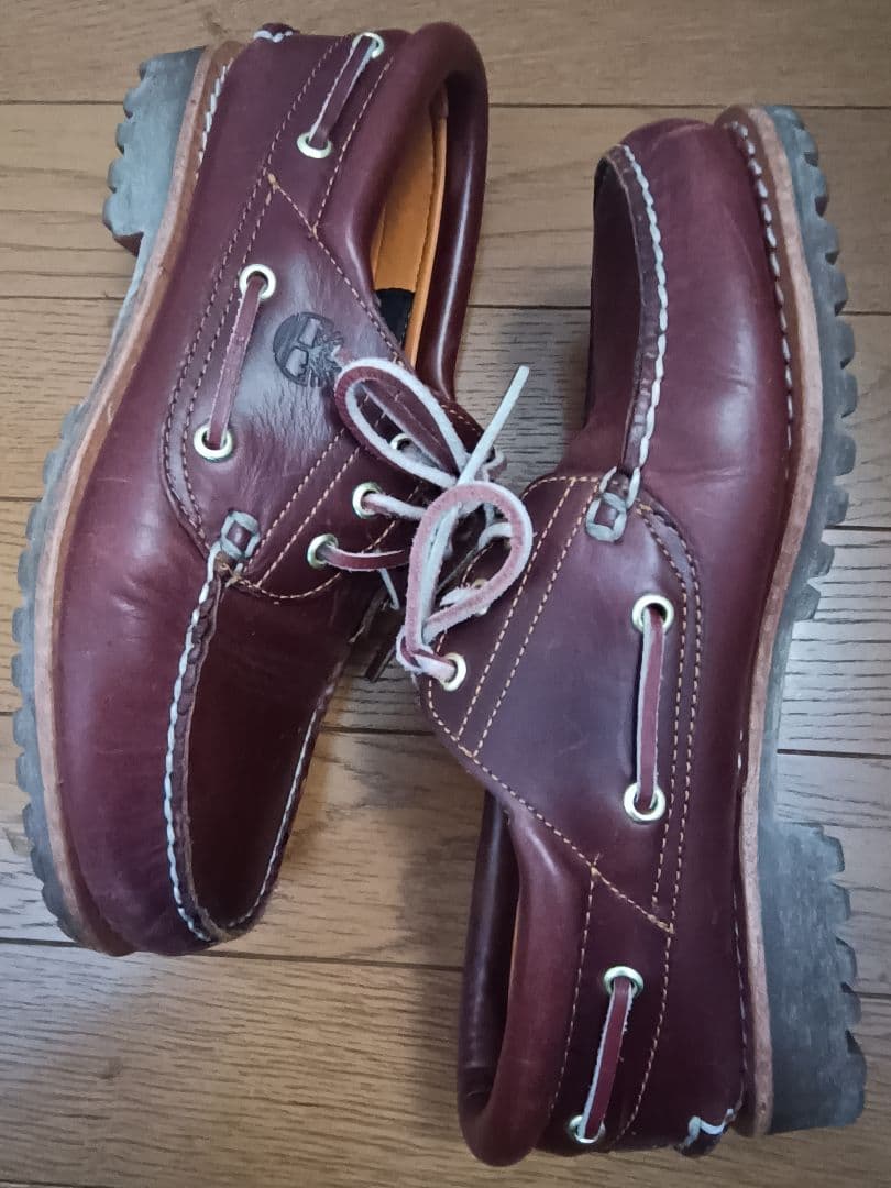 timberland 3eye モカシン デッキシューズ 匿名配送