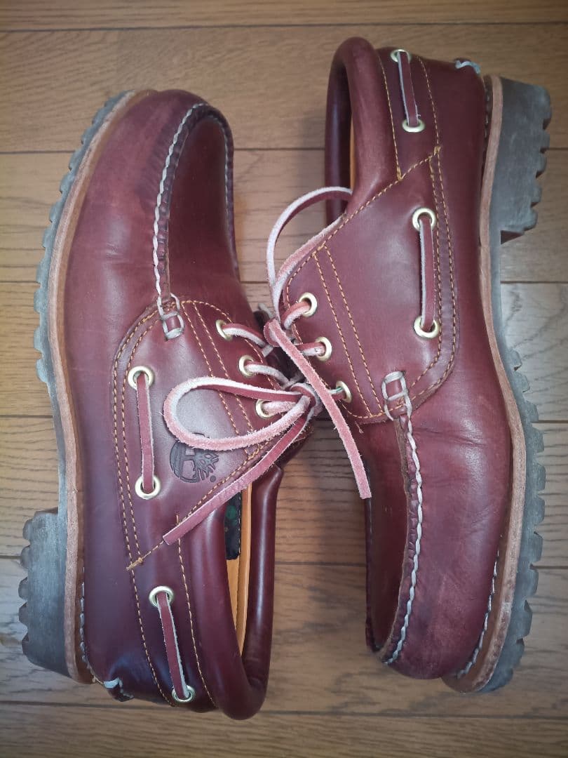 timberland 3eye モカシン デッキシューズ 匿名配送