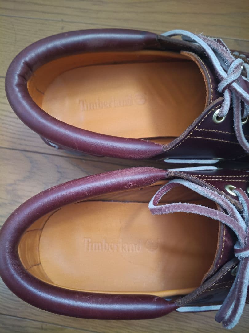 timberland 3eye モカシン デッキシューズ 匿名配送