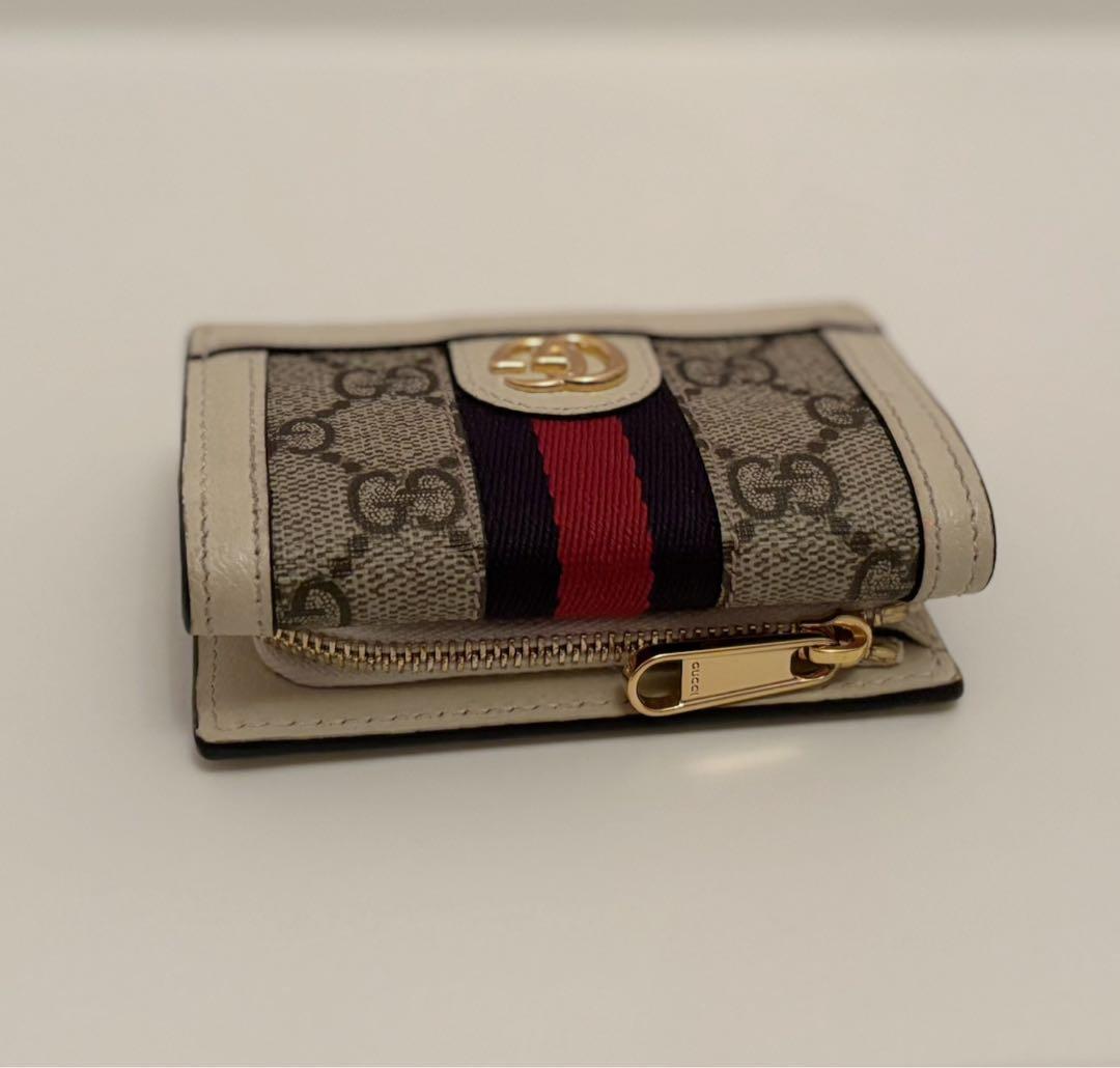 GUCCI 　オフィディア　三つ折り財布　ウォレット