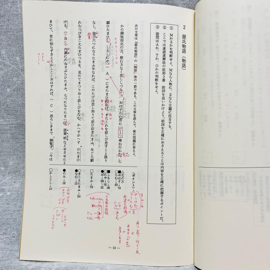 '94／'95冬期直前講習会　古文ゼミ　土屋博映　代々木ゼミナール